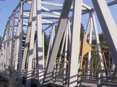 Galvanized sheet for bridge construction